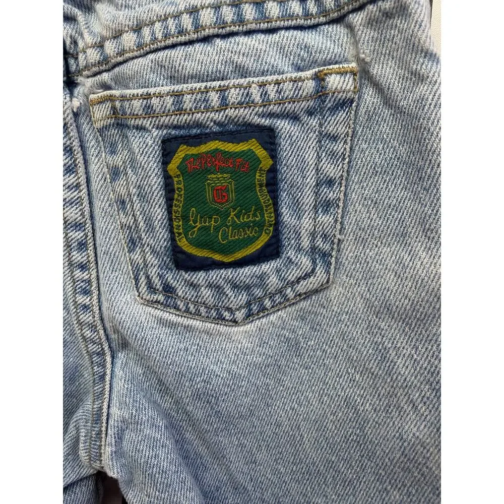 Gap kids classic Jeans Boy 2T  Blue Denim patch on back pocket